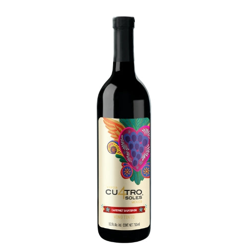 Vino Tinto 4 Soles Cabernet Sauvignon 750ml