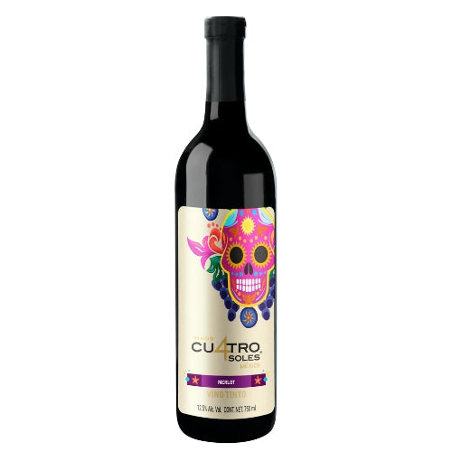 Vino Tinto 4 Soles Merlot 750ml