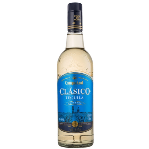 Tequila Campo Azul Clásico Reposado 1L