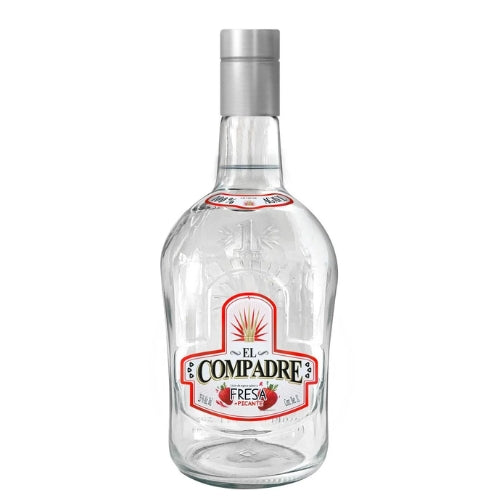 Licor de Agave El Compadre Fresa Picante 1L