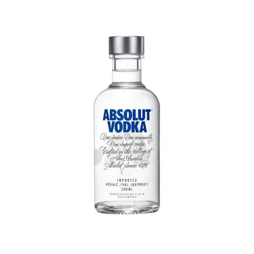 Vodka Absolut Azul 200ml
